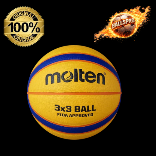 (ของแท้ 100%) บาสเกตบอล Molten รุ่น B33T5000 Streetball Molten 3x3 มีมอก. มาตรฐาน FIBA World Cup 3x3