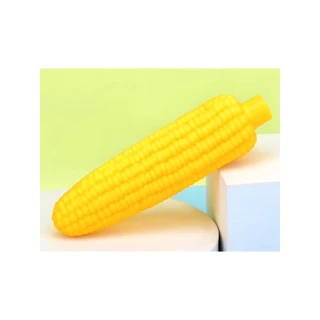 AL-4540 ของเล่นสัตว์เลี้ยง ของเล่นยางทรงข้าวโพด บีบเเล้วมีเสียง ยางกัดเล่น สนุกปลอดภัย พร้อมส่ง 🌽