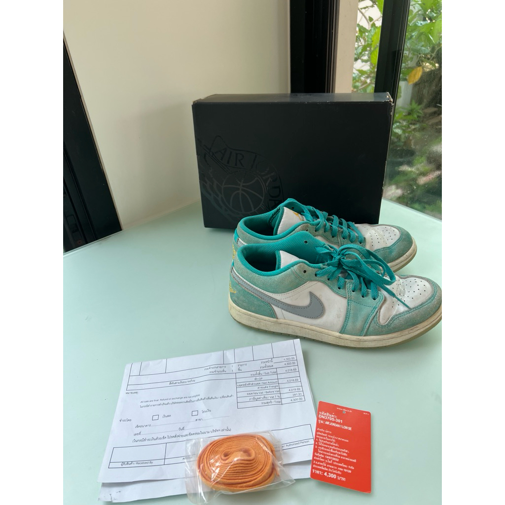 Size39 แท้‼️กดเองจากเว็บในช้อป‼️ส่งต่อ Air Jordan 1 Low SE Size 6.5 UK