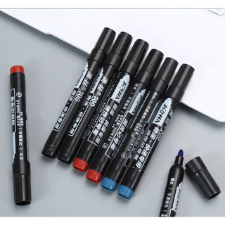 ปากกาเพ้นท์ ปากกามาร์กเกอร์ กันน้ำ ติดทนมา แห้งเร็ว มี 3 สี ดำ แดง นำเงิน ใช้เขียนได้ทุกพื้นผิว เช่น กล่อง พลาสติก โลหะ