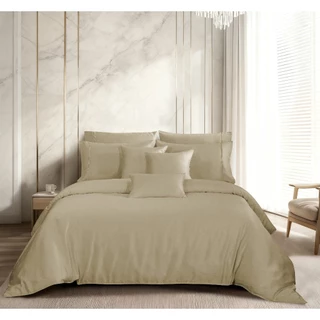[ราคาโปร] Akemi ปลอกผ้านวม 6ฟุต 1 ชิ้น รุ่น Earnest Dobby 1200 เส้นด้าย