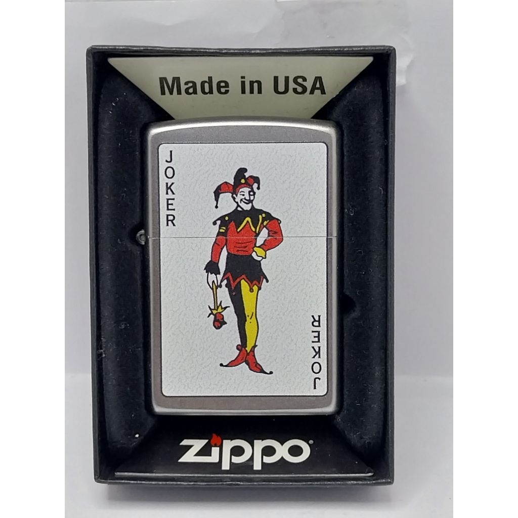 Zippo 205 JKR ผลิตปี 2023 ถังในตรงปี พร้อมกล่องแท้ #สินค้าใหม่ยังไม่ผ่านการใช้งาน Zippo แท้100% Made