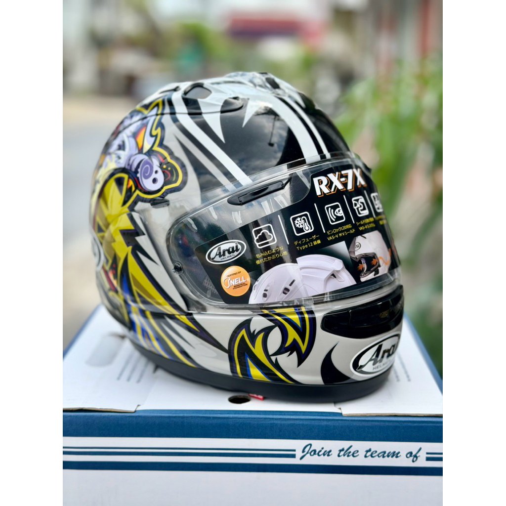 หมวกกันน็อตArai Rx7x แท้
