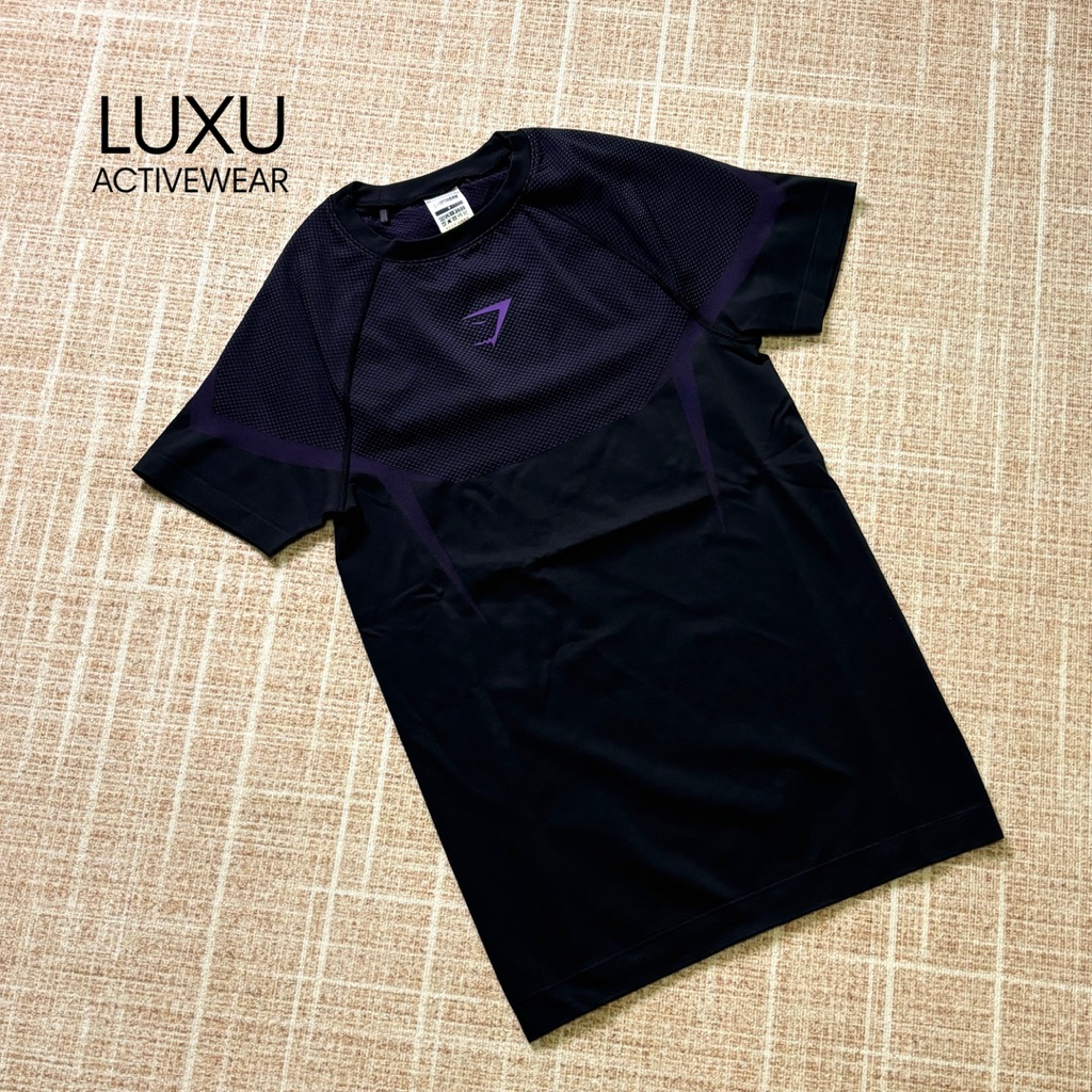 (พร้อมส่ง) GYMSHARK เสื้อยืด รุ่น ONYX 5.0 SEAMLESS SHORT SLEEVE T-SHIRT ของแท้ 100%🇺🇸