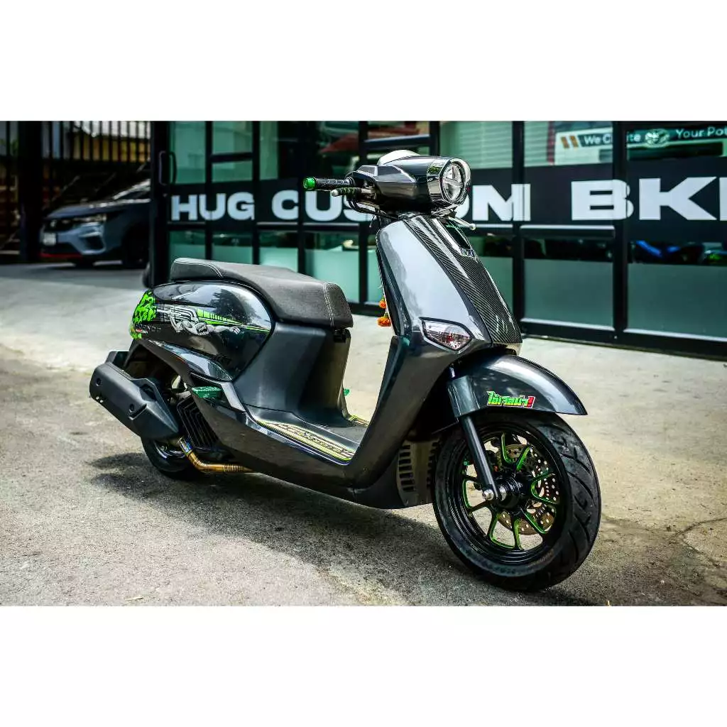 สติ๊กเกอร์แต่งรถ จีออโน่ Honda Giorno ลาย Fast01 thumbnail 5