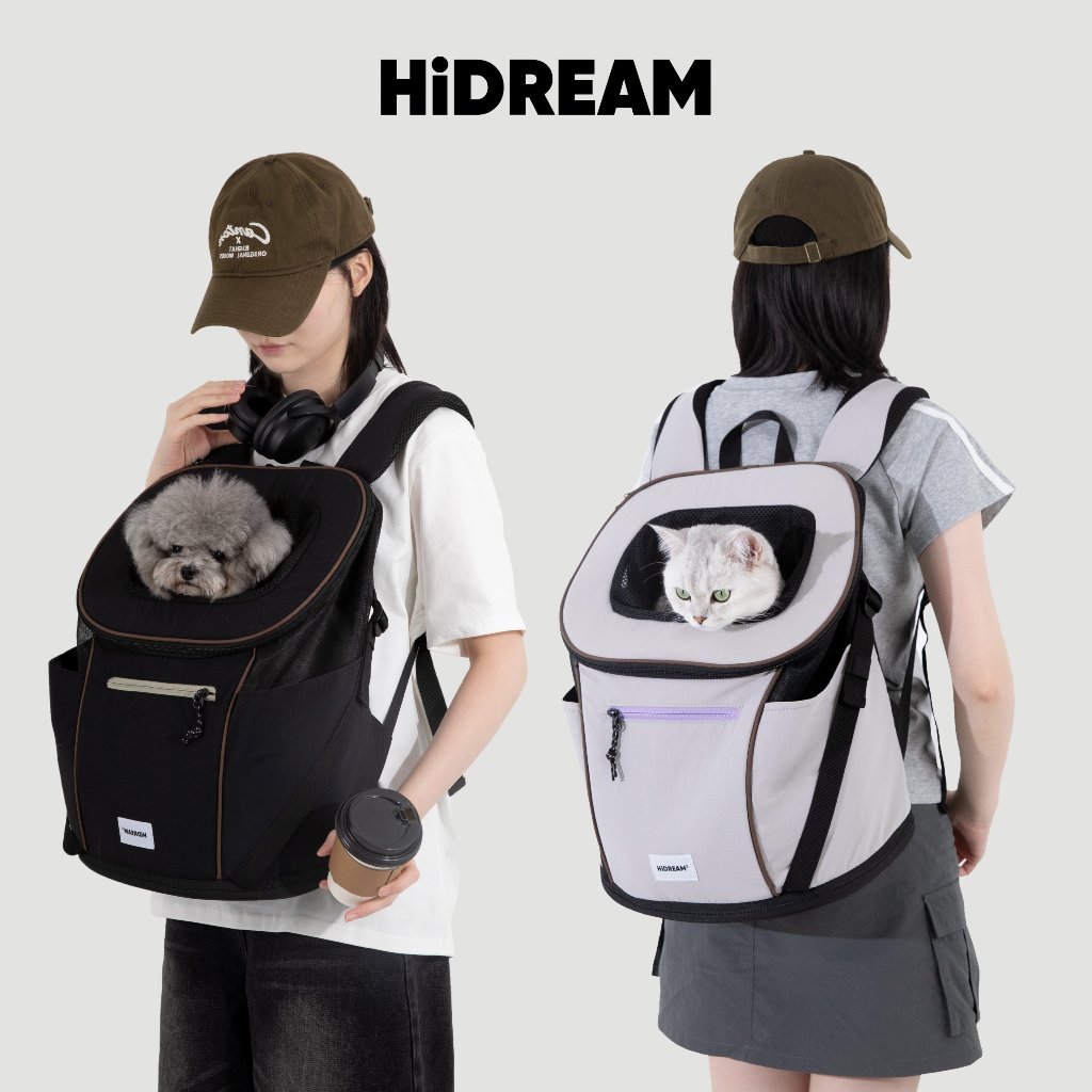 [ส่งด่วน] HiDREAM กระเป๋าสัตว์เลี้ยงสะพายอก Front Carry Pet Carrier นั่งสบาย ระบายอากาศดี น้ำหนักเบา