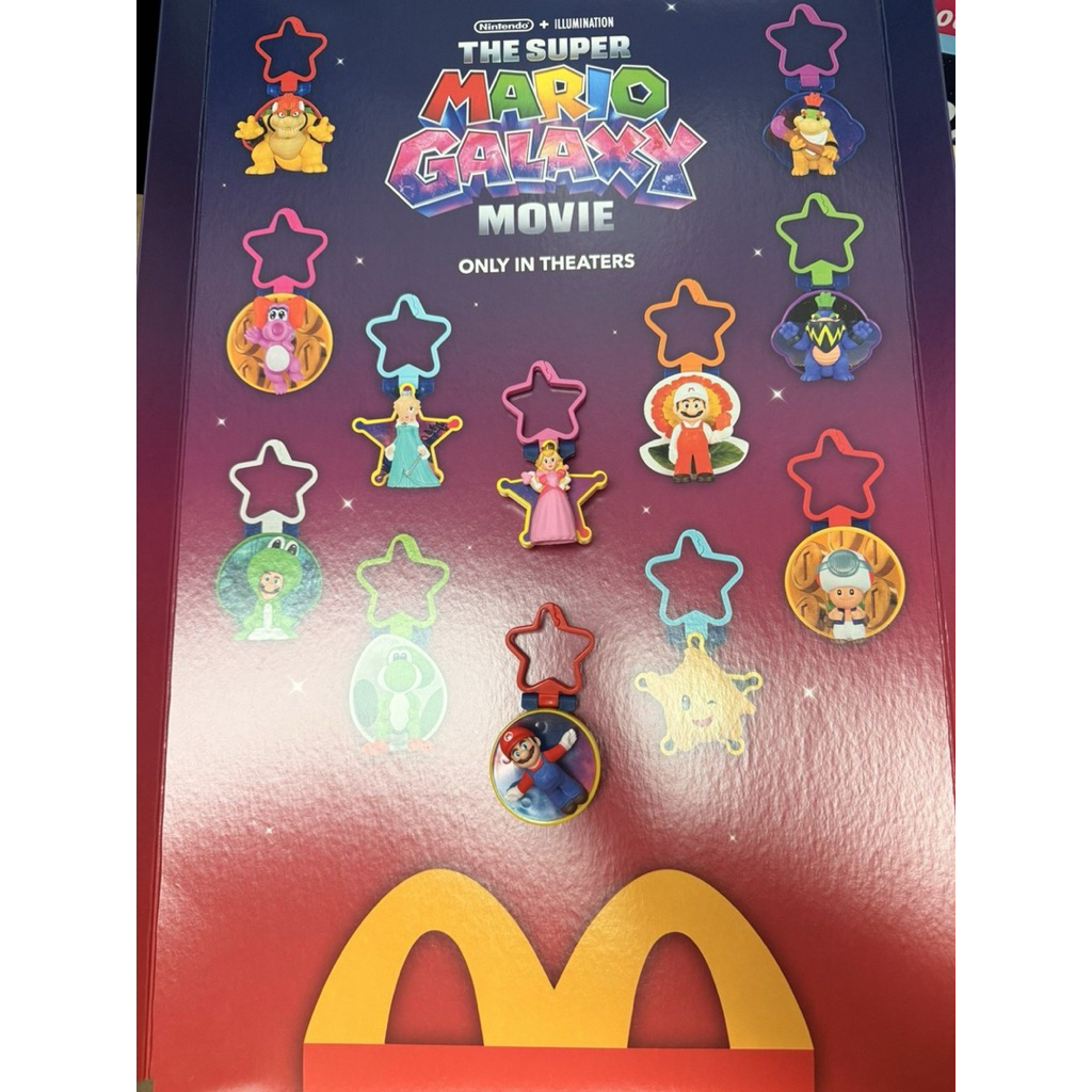 ข้อมูลภาพรวมโดย AI   +6 McDonald's Happy Meal ชุด "The Super Mario Galaxy Movie ของแท้ 100% มือหนึ่ง