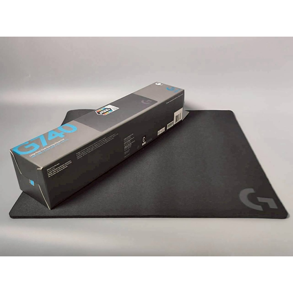 MOUSE PAD LOGITECH G740 BLACK สินค้าใหม่ แกะกล่องมาถ่าย