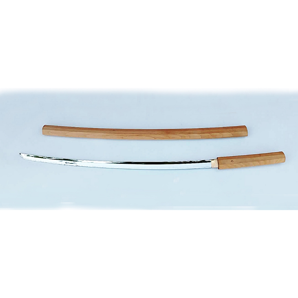 ดาบซามูไร คาตานะ(จำลอง)ใบดาบโลหะไม่มีคม ยาวรวม103cm. มือสองจากญี่ปุ่น Replica katana sword