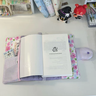 psable ♡ book cover (A5) • ปกหนังสือผ้า •ปกผ้าห่อหนังสือ
