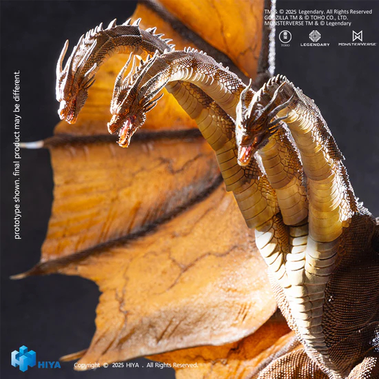 พร้อมส่ง [HIYA TOYS] None Scale 14" [EBG0234] Godzilla King of the Monsters King Ghidorah 2.0
