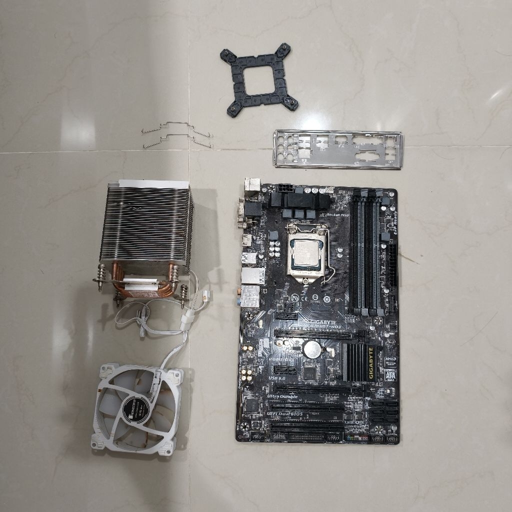 CPU+MB Intel I7-4790 + GA-H97-HD3 มือสองใช้งานได้ปกติ ขายตามสภาพ *ไม่รับประกัน