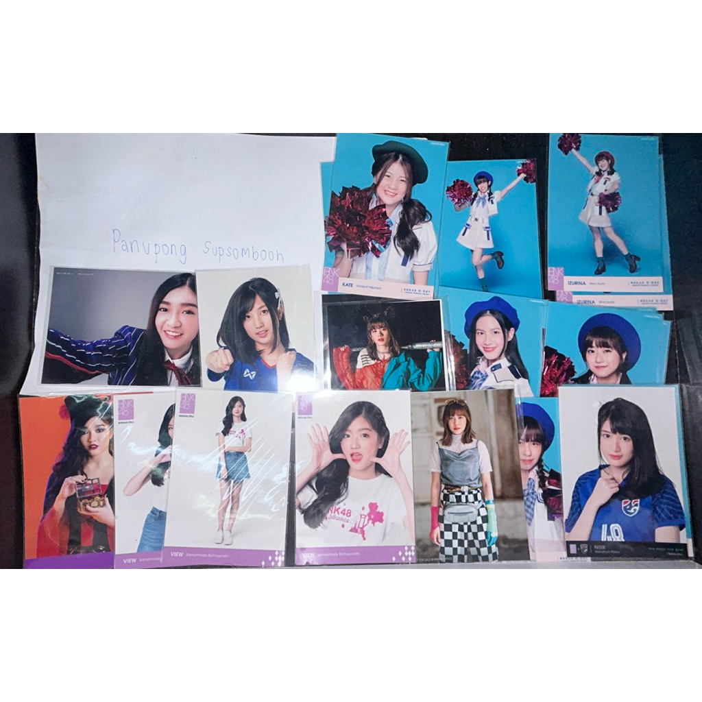 การ์ดสะสม bnk48 photoset,cd