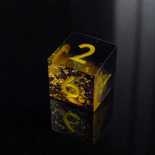 Sharp Edge Dice D4 D6 D8 D10 D12 D20 D100 (1ลูก, 1die) | DnD D&D MTG RPG TRPG บอร์ดเกม Magic เมจิก
