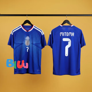 (S-5XL) เสื้อฟุตบอล ทีมชาติ ญี่ปุ่u เหย้า Home "บอลโลก 2026" (3A) เกรดแฟนบอล โลโก้ปัก พร้อมเบอร์ชื่อนักเตะ