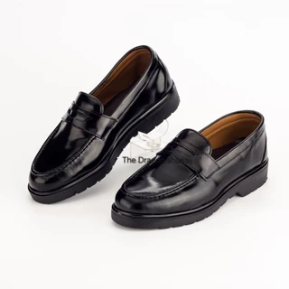 The Dragon [Handmade] รองเท้าคัทชูPenny Loafer รุ่น MOVE หนังแท้ นุ่ม ทน พื้นอัดกาว+เย็บจริง (ต้องลอง)