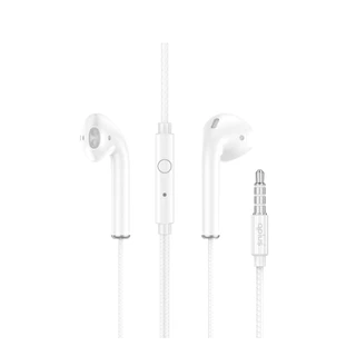 หูฟัง QPLUS Wired Earbud Type-C/Lightning/Jack 3.5mm White by BB Beyond D-Box