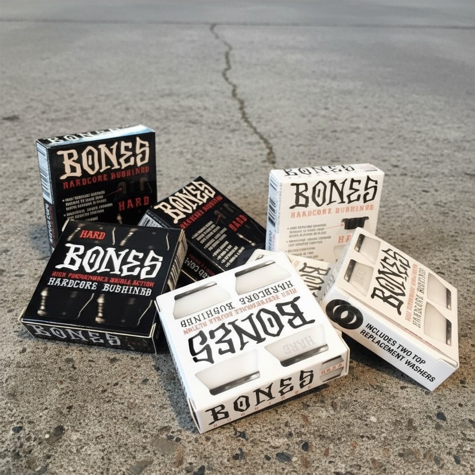 บุชชิ่งสเก็ตบอร์ด ลูกยางทรัค Hardcore Bones Skateboard Bushing รับประกันของแท้ พร้อมส่ง