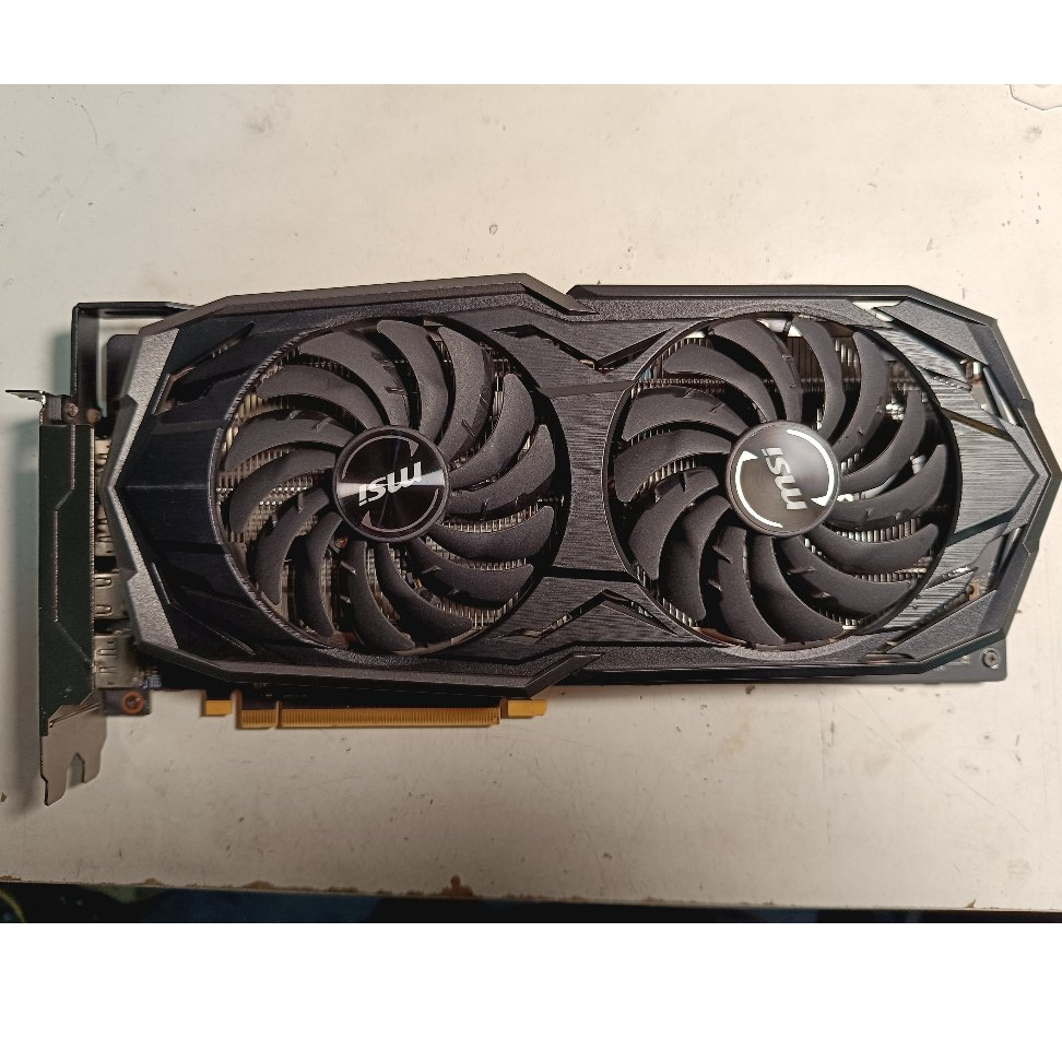 การ์ดจอ MSI RX 5600XT gaming X 6GB มือสอง สภาพสวย ใช้งานปกติ ไม่สนิม