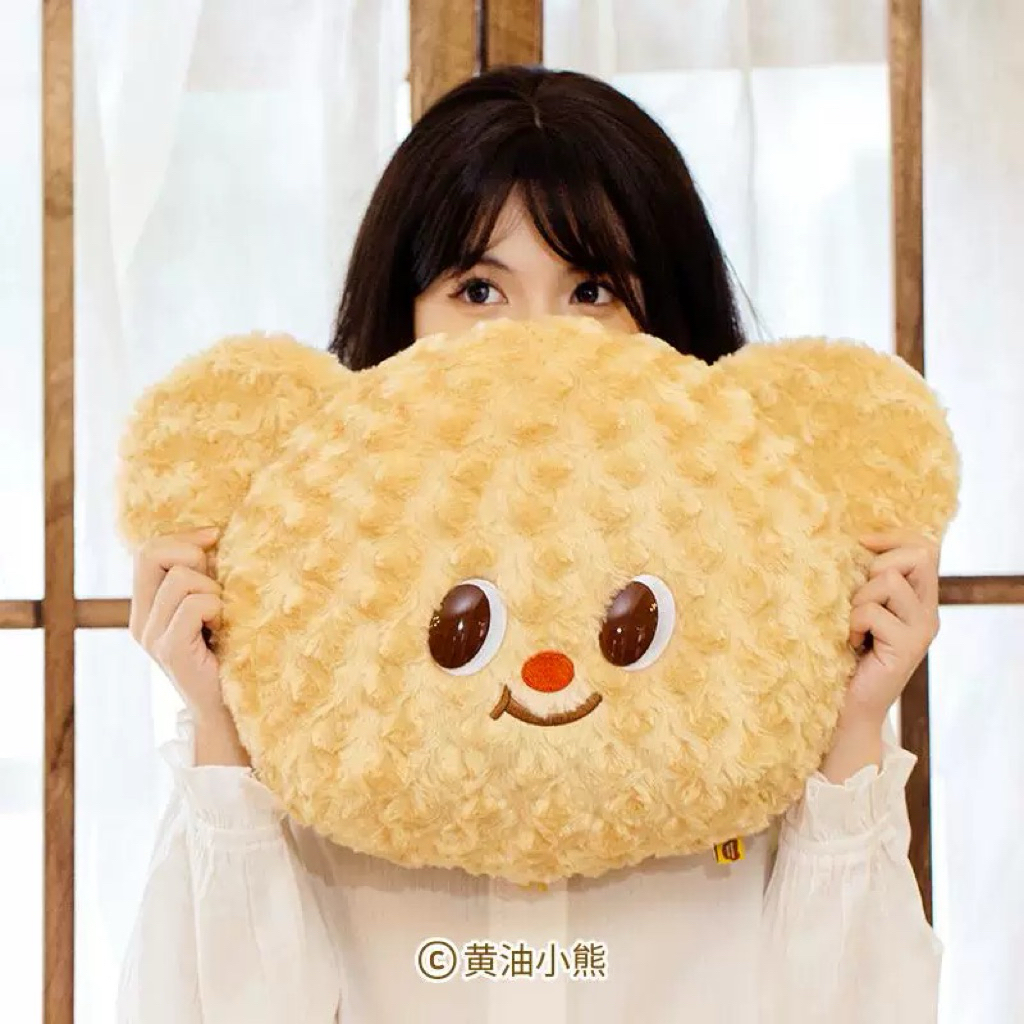 ✨พรีออเดอร์✨ หมอนตุ๊กตาน้องหมีเนย บัตเตอร์แบร์ Butterbear (BUTTERBEAR) ลิขสิทธิ์แท้ 💯%