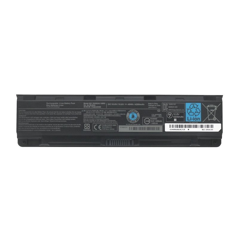 Genuine TOSHIBA PA5024U-1BRS Battery (for SATELLITE C800 C840 L800 L830 L840 L840D M800 M840) Toshib