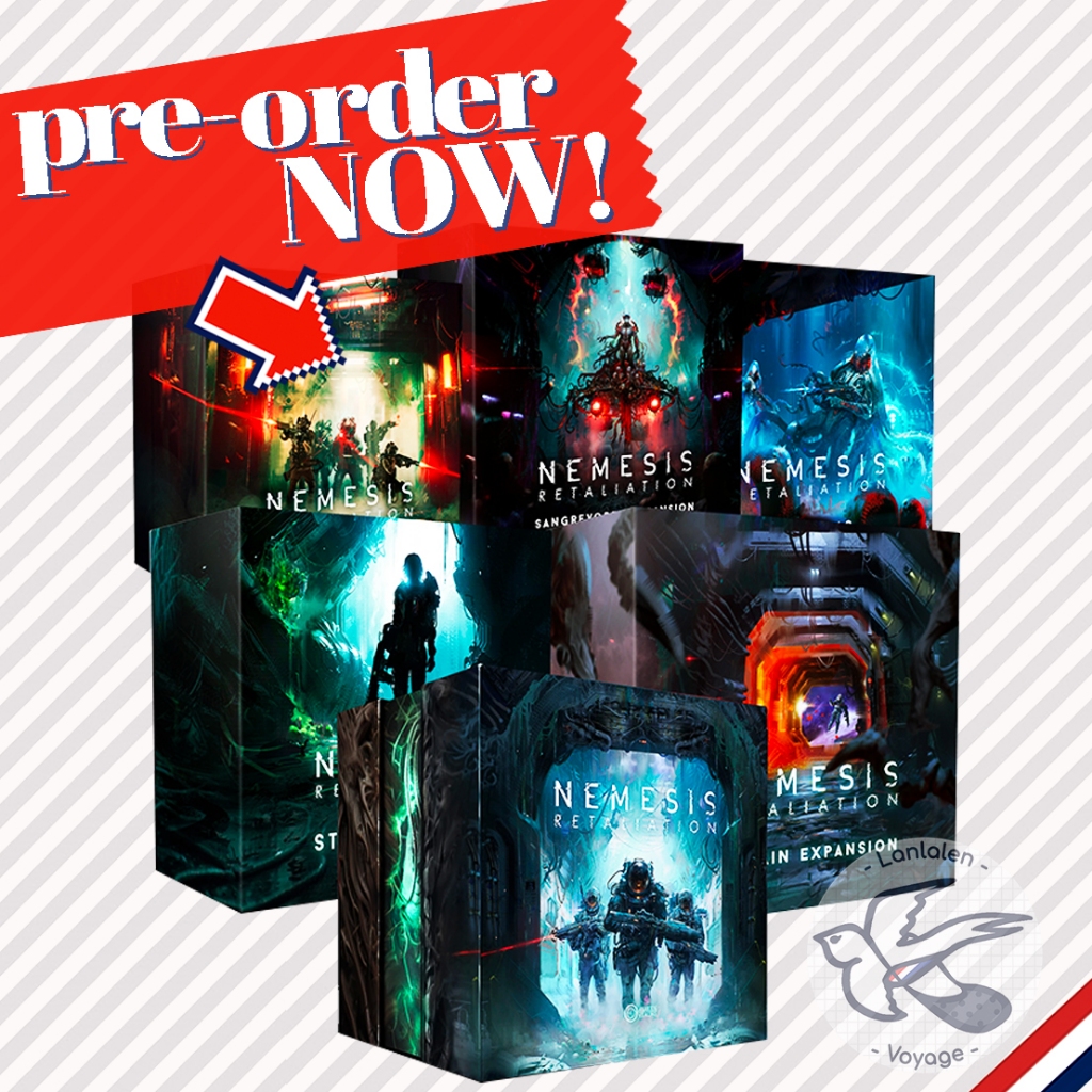 [Pre-Order] Nemesis Retaliation ALL-IN / GAMEPLAY [Boardgame]