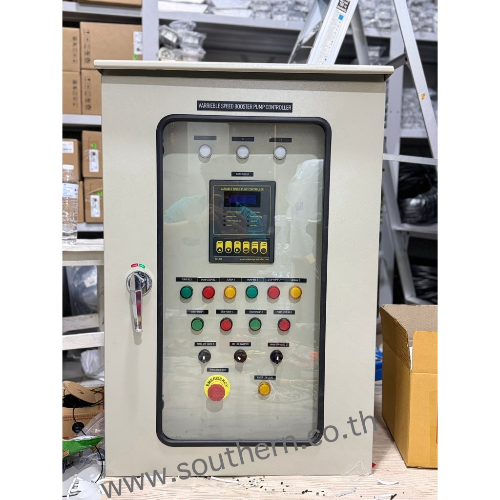 ตู้ควบคุมปั๊มน้ำอัตโนมัติ  BOOT PUMP CONTROLLER