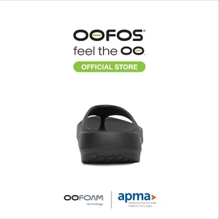 OOFOS OOriginal Plus Black รองเท้าเพื่อการฟื้นฟู