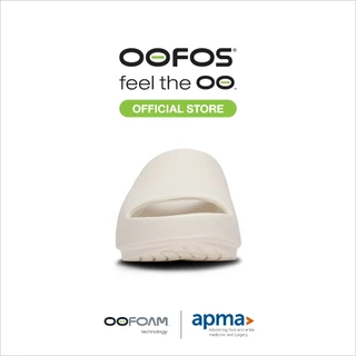OOFOS OOahh Plus Chalk รองเท้าเพื่อการฟื้นฟู