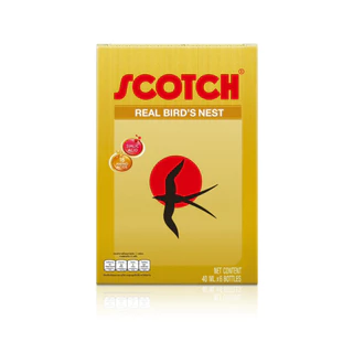 [แพ็ก6] Scotch(สก๊อต) รังนกแท้ 40 มล.