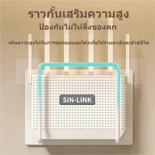 ชั้นวางเราเตอร์ ชั้นวางติดผนัง ที่วางกล่องไวไฟ ไม่ต้องเจาะ