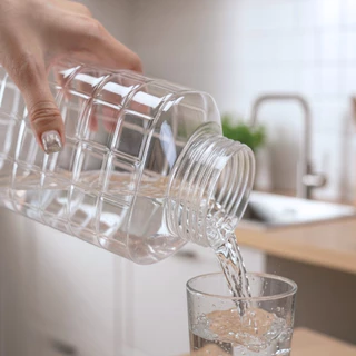 Idealware ขวดน้ำพลาสติก 2 ชิ้น ความจุ 1,500 ml. ฝาเปิด-ปิดแบบเกลียว ขวดน้ำ Water bottle