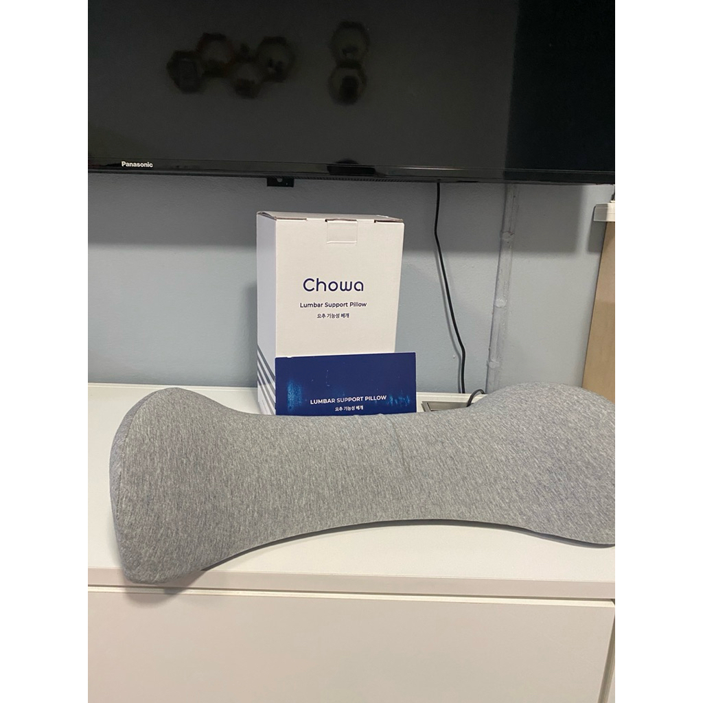Chowa หมอน support สำหรับคนปวดหลัง ปวดคอ ปวดขา - Lumbar Support Pillow