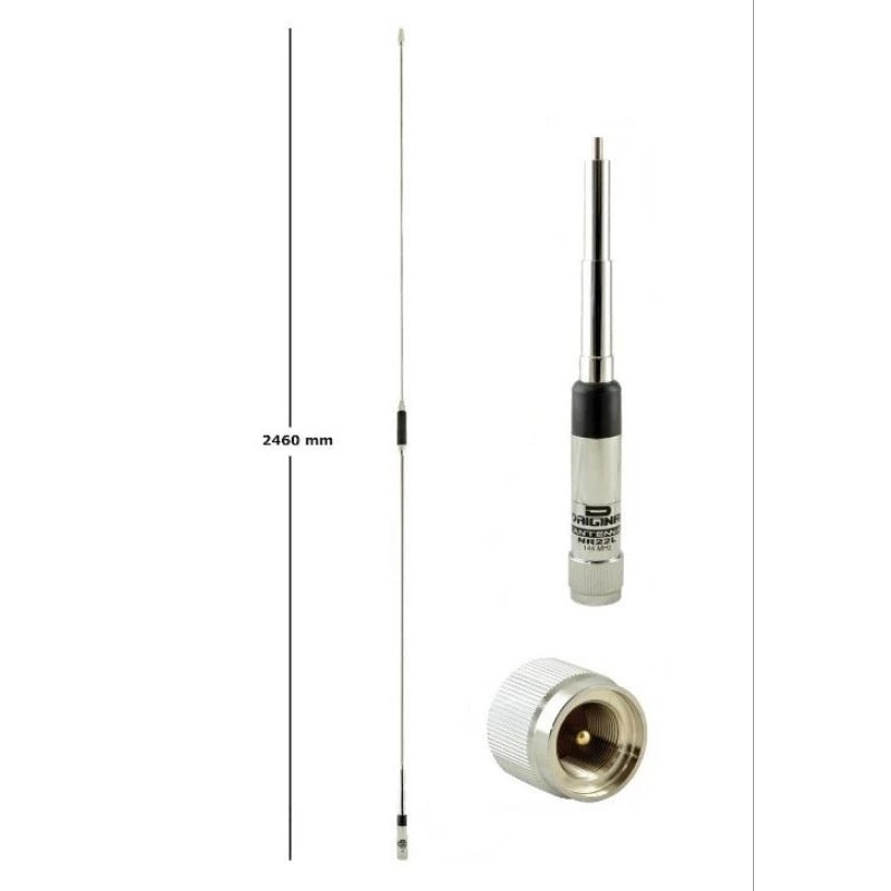 แท้ // DIAMOND ANTENNA NR22L 144MHz(2m)27mhz สายอากาศโมบายล์ สำหรับการใช้งานติดรถยนต์หรือสถานีฐาน