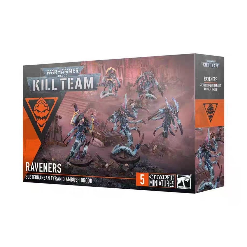 รอของเข้า Warhammer 40k: Kill team: Tyranids: SUBTERRANEAN TYRANID AMBUSH BROOD: Raveners