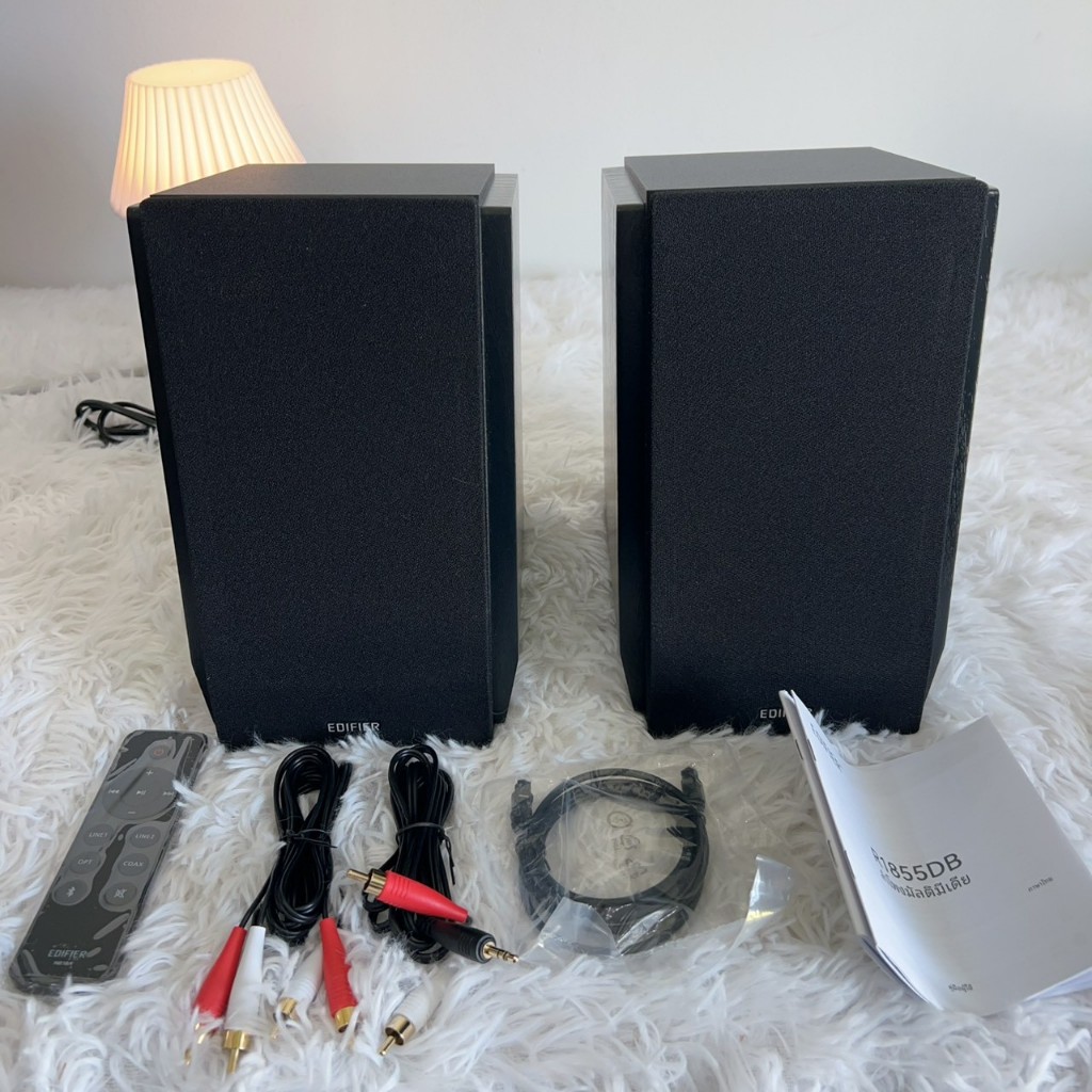 EDIFIER R1855DB  ลำโพงซับวูฟเฟอร์ สีดำ มือ 2 ในสภาพเหมือนใหม่ ประกันศูนย์ไทย ใช้งานได้ปกติ S1094