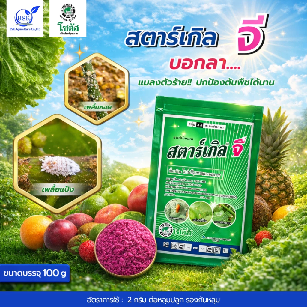สตาร์เกิลจี (Starkle G) ขนาด 100 g (บ.โซตัส)