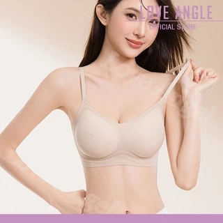 Love Angel บราเจลลี่สำหรับผู้หญิง ไร้ตะเข็บ นุ่มสบายผิว ระบายอากาศได้ดี ไม่มีโครง บราดันทรง ให้การรองรับที่นุ่มนวล 2601