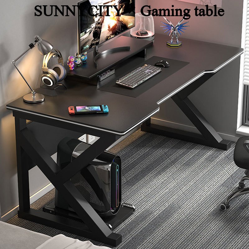 โต๊ะคอม โต๊ะทำงาน หลายขนาด ขาโลหะแข็งแกร่งรุ่นพิเศษ ใช้ได้ทั้งในห้องนอนและสถานที่ทำงาน