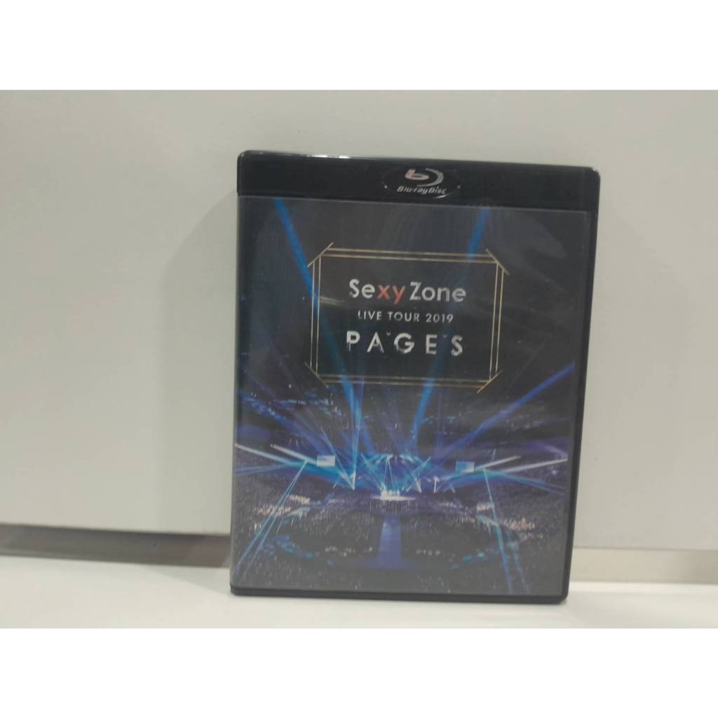 2 Blu-rayDVD MUSIC ซีดีเพลงสากล  Sexy Zone LIVE TOUR 2019 PAGES  (B12J11)