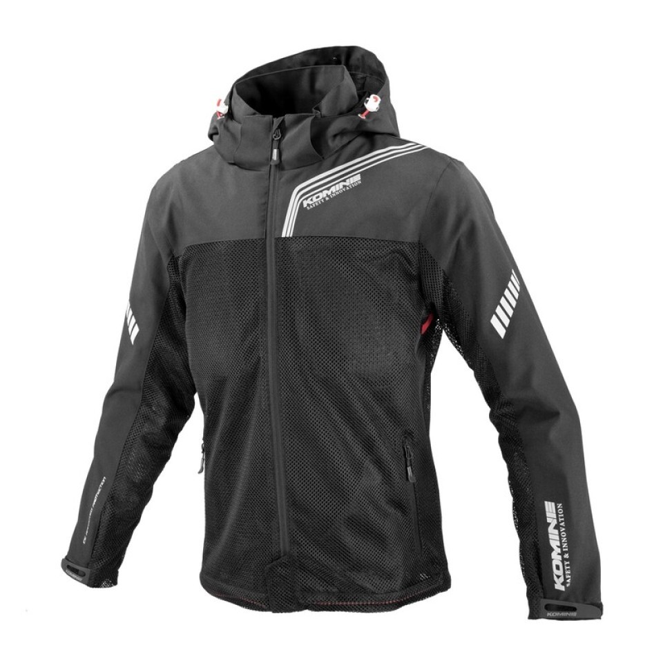 Komine เสื้อการ์ดรุ่น JK-179 Enigma Light Half Motorcycle Mesh Parka