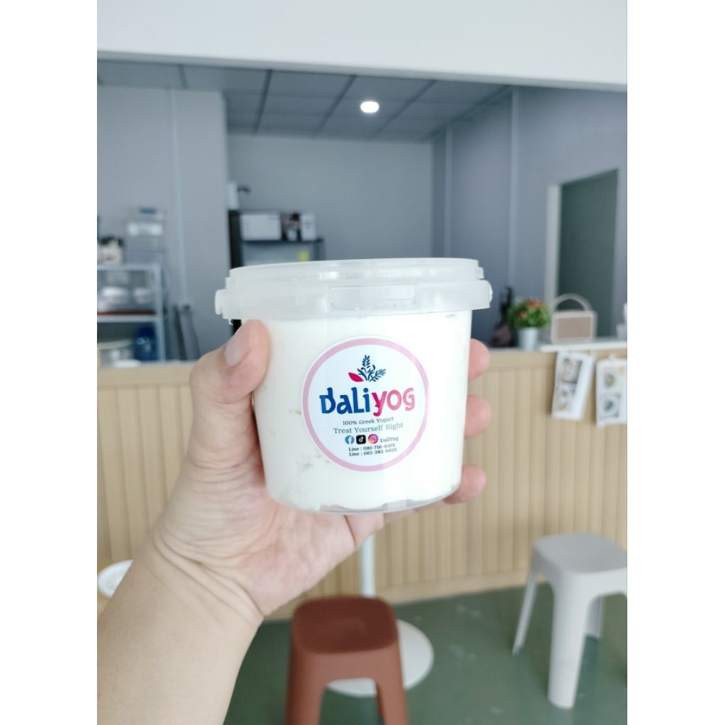 Greek Yogurt Daliyog 350g, Natural, No Sugar added