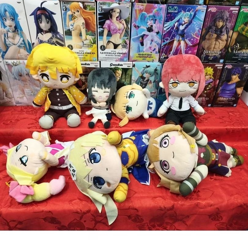 ตุ๊กตางานตู้คีบของแท้นำเข้าจากญี่ปุ่น จากเรื่อง ผู้กล้าโล่ เชนซอแมน sao ไคโคลิส ดาบพิฆาตอสูร RE zero  fate
