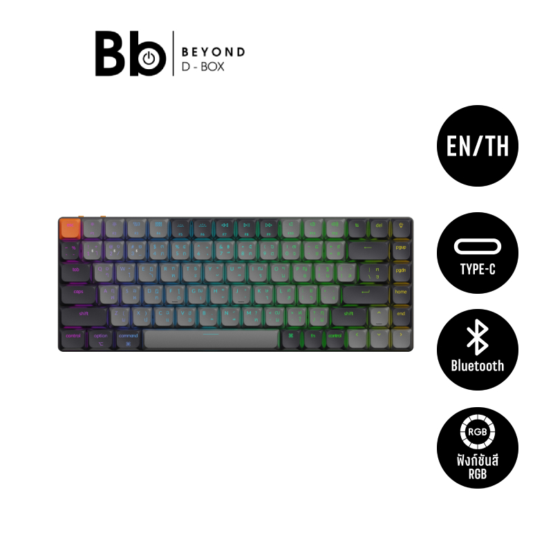 คีย์บอร์ดเกมมิ่ง Keychron K3X Hot-Swappable QMK/VIA RGB Backlight by BB Beyond D-Box