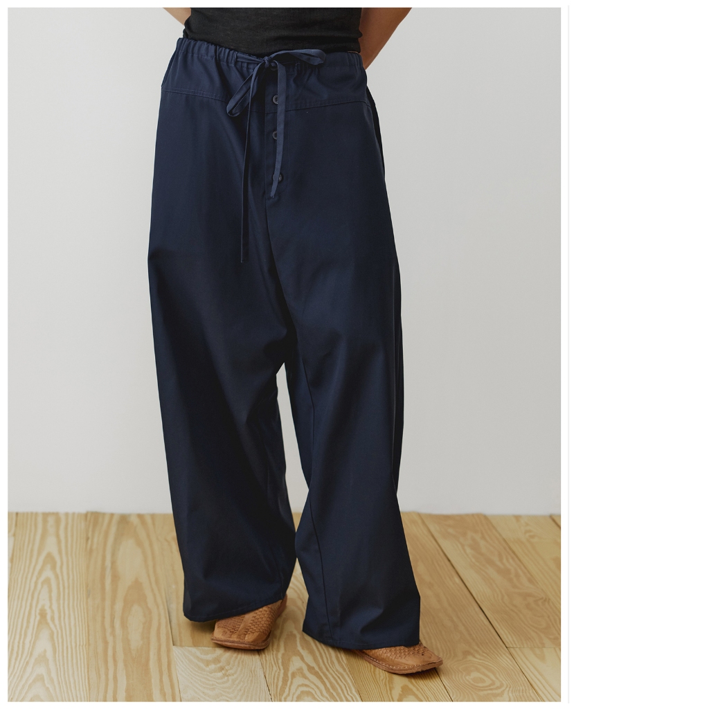 RAMBLE PANTS (NAVY) - กางเกงขายาว