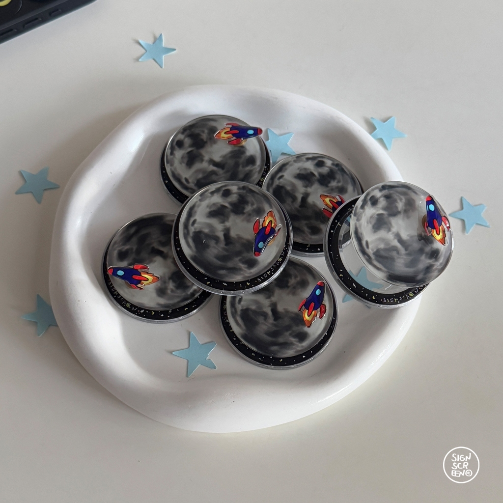 [พร้อมส่ง] Magnetic Spin Griptok (แม่เหล็ก) - MY SPACE