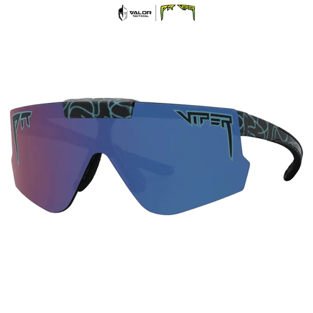 Pit Viper - The Voltage Flip-Offs 2.0 แว่นตากันแดด ป้องกันแสง UV 100% เลนส์กันรอย