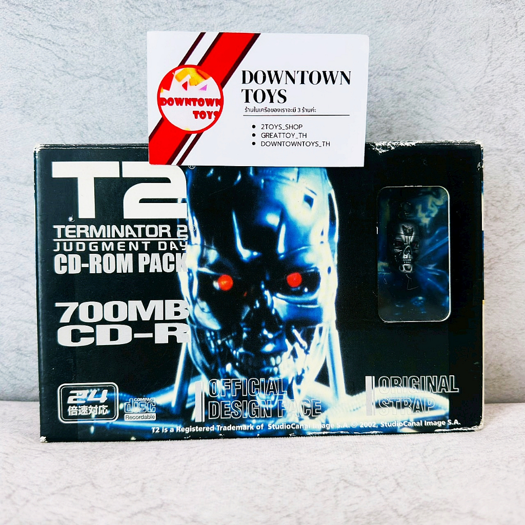 คนเหล็ก T2: Terminator 2 Judgment Day CD-ROM Pack Very Rare