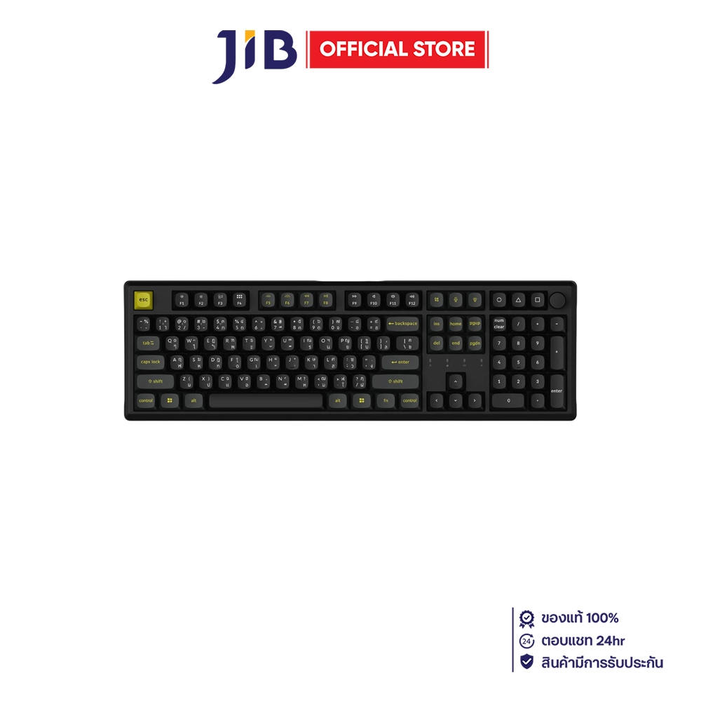 WIRELESS KEYBOARD (คีย์บอร์ดไร้สาย) KEYCHRON J5 TMR - SILENT MAGNETIC SWITCH