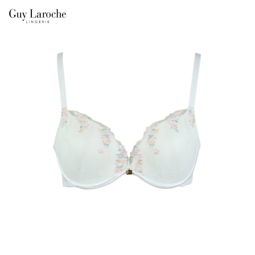 Guy Laroche Lingerie เสื้อชั้นใน กีลาโรช บราลูกไม้ (Sugar Bon Bons Collection) 3/4 Cup Mold GB7R66